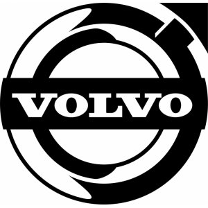 Наклейка на машину "Volvo logo"