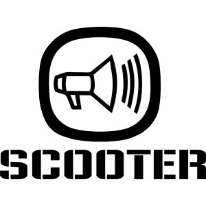 Наклейка на машину "Группа Scooter. Логотип"