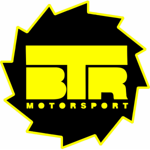 Наклейка на машину "BTR motorsport. Полноцветная"