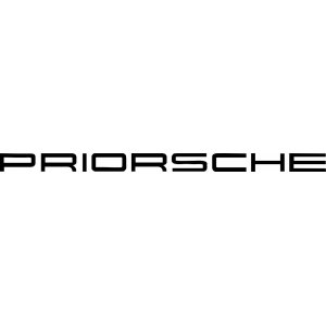 Наклейка на машину "PRIORSCHE"