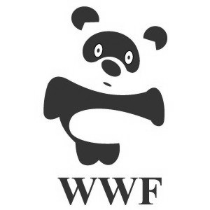 Наклейка на машину "Винни-Пух WWF"