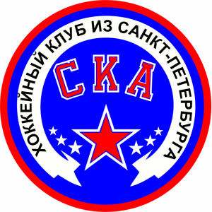 Наклейка на машину "Хоккейный клуб СКА. Хоккейный клуб из Санкт-Петербурга. Полноцветная"
