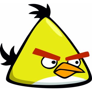 Наклейка на машину "Angry-birds версия 19. Полноцветная"