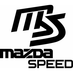 Наклейка на машину "Mazda Speed"