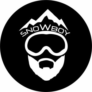 Наклейка на машину "SnowBoy. Сноубордист версия 6. Полноцветная"