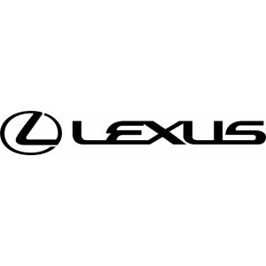 Наклейка на машину "Лексус. Lexus logo"