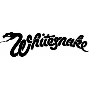 Наклейка на машину "Whitesnake. Белая змея. Рок"