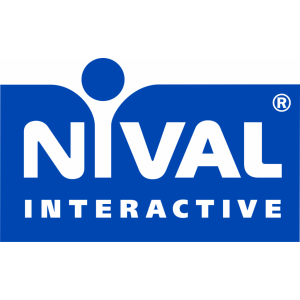Наклейка на машину "Nival Interactive logo. Полноцветная"