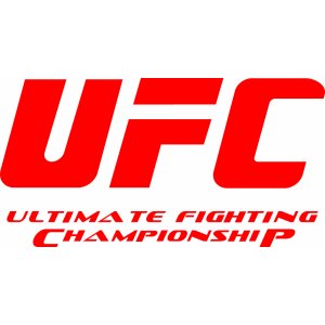 Наклейка на машину "UFC Ultimate Fighting Championship версия 2"