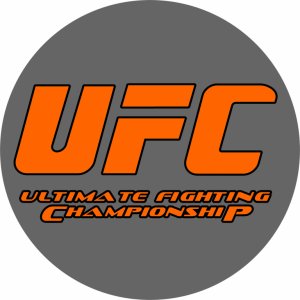 Наклейка на машину "UFC Ultimate Fighting Championship версия 3"
