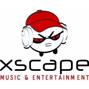 Наклейка на машину "Музыка. XSCAPE logo"