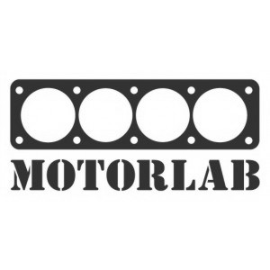 Наклейка на машину "MotorLab"