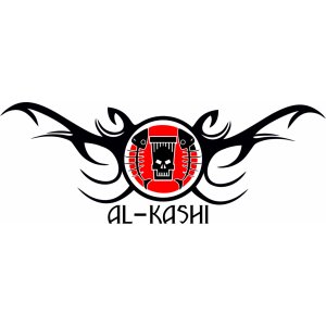 Наклейка на машину "Мотодвижение Al-kashi. Аль Каши версия 2"