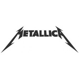 Наклейка на машину "Metallica"