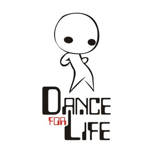 Наклейка на машину "Dance for life"