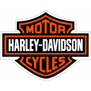 Наклейка на машину "Harley Davidson версия 1"