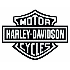 Наклейка на машину "Harley Davidson версия 2"