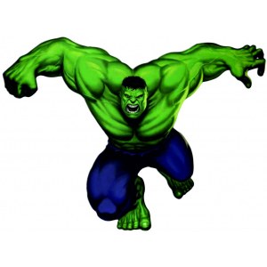 Наклейка на машину "Hulk версия 3. Халк"