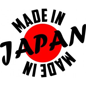 Наклейка на машину "Made in Japan. Сделано в Японии версия 1"