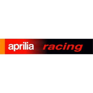 Наклейка на машину "Aprilia racing logo"