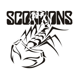 Наклейка на машину "Scorpions"