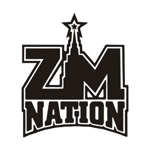 Наклейка на машину "Zm-Nation"