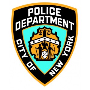 Наклейка на машину "Police department. City of New York"