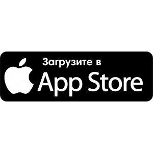 Наклейка на машину "Загрузите в App Store. Apple"