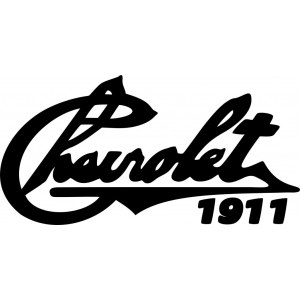 Наклейка на машину "Chevrolet 1911"