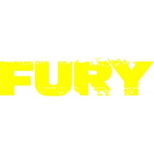 Наклейка на машину "Fury. Ярость"