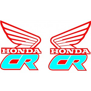 Наклейка на машину "Honda CR logo. Крыло"
