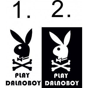 Наклейка на машину "Play Dalnoboy"