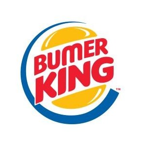 Наклейка на машину "Bumer King"