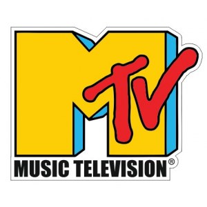 Наклейка на машину "MTV logo"