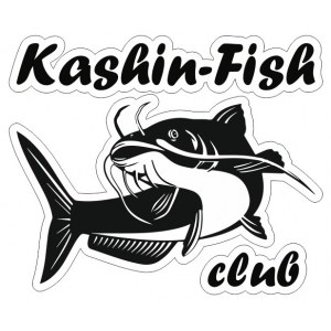 Наклейка на машину "Kashin-Fish club"