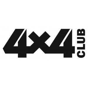 Наклейка на машину "4x4 club"