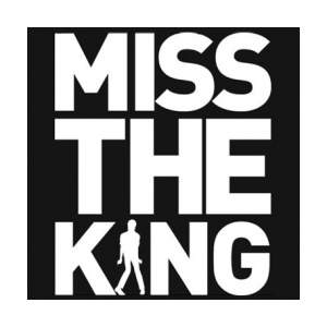 Наклейка на машину "Miss The King"