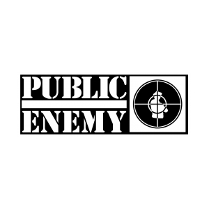 Наклейка на машину "Public Enemy"