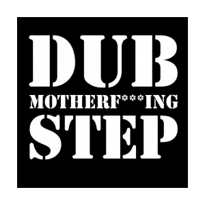 Наклейка на машину "Dub - step"