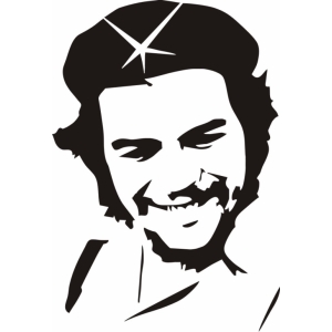 Наклейка на машину "Che Guevara V 2"